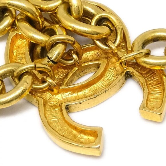 Chanel CC Chain Belt Gold Small Good 144161 main image 4